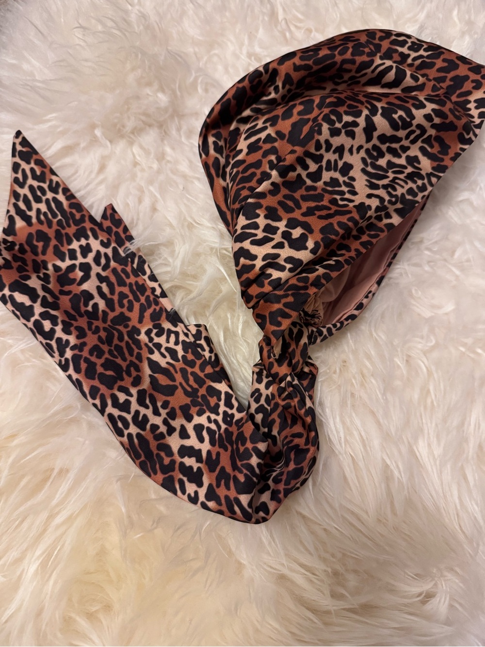 Zara Animal Print Head Wrap